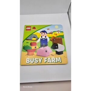 Lego Duplo 6759 Busy Farm Animals Building‎ Bricks Set Verified Book Only Great